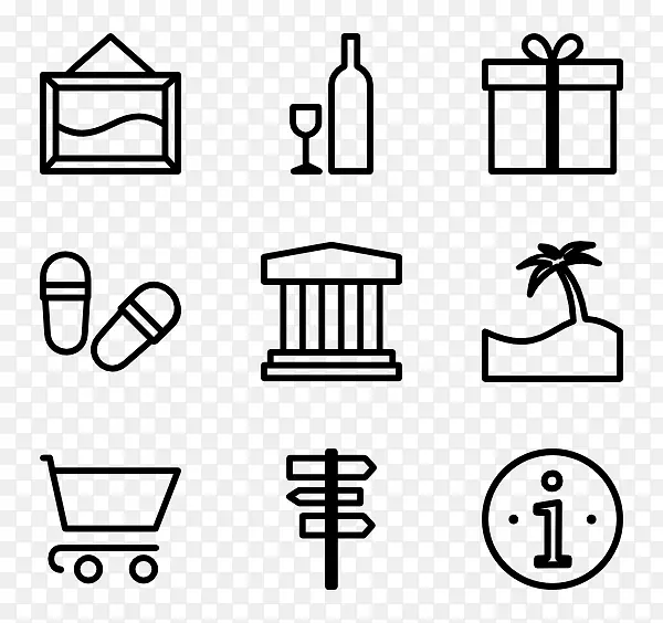 计算机图标封装PostScript手动绘制的元素