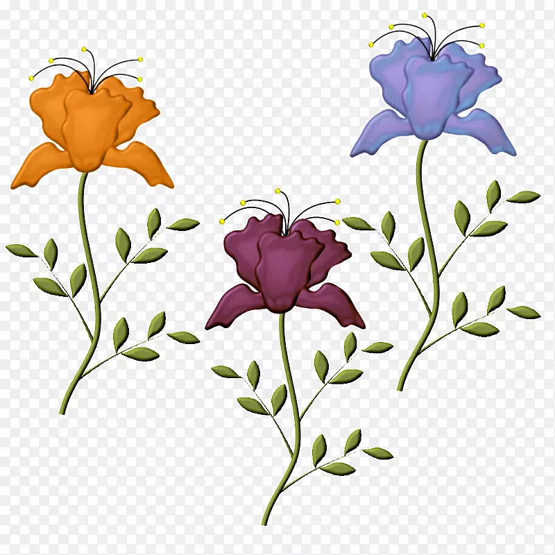 花卉设计切花紫罗兰.设计