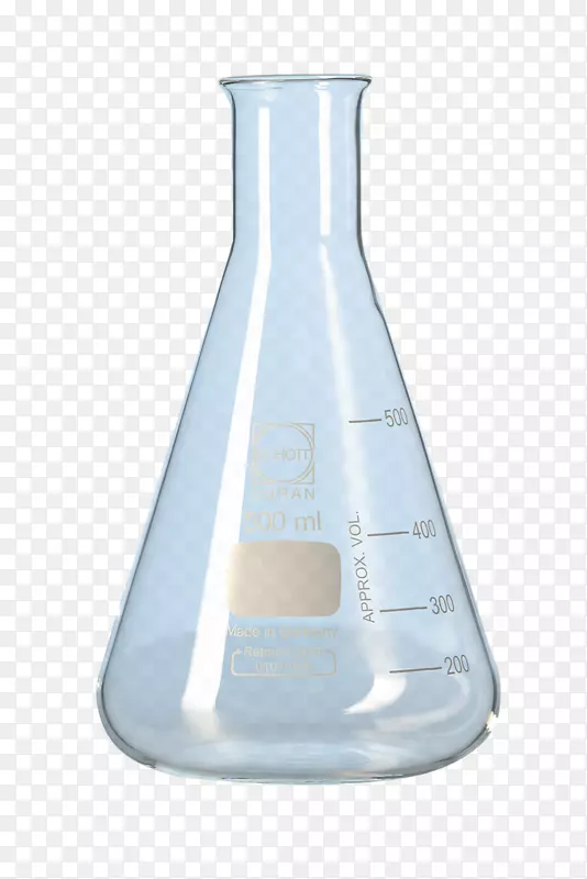 Erlenmeyer烧瓶实验室瓶容量瓶硼硅酸盐玻璃杜兰