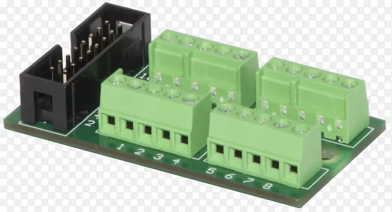 微控制器引脚头电连接器电子硬件编程器ic电源销