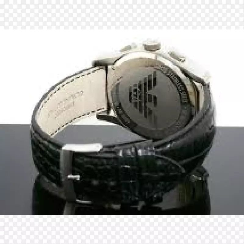 阿玛尼时尚皮表表带-手表
