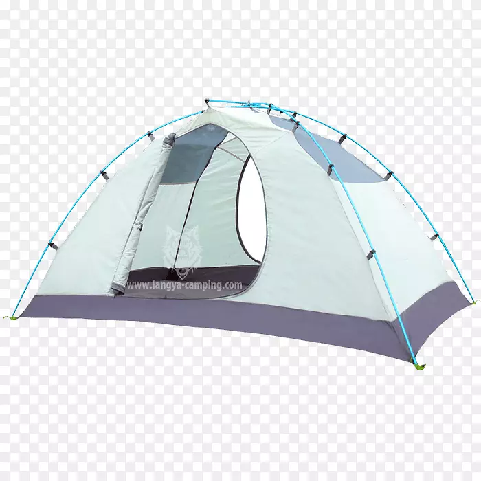 帐篷微软天蓝色帐篷
