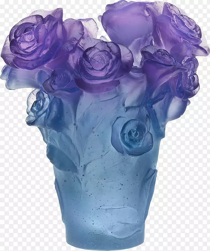 蓝玫瑰花瓶南希花园玫瑰花瓶