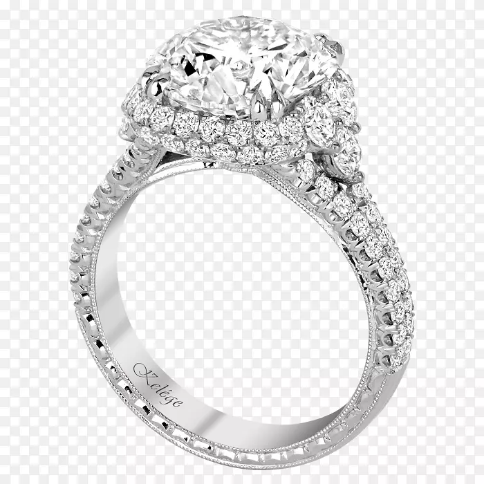 订婚戒指结婚戒指钻石珠宝创意结婚戒指