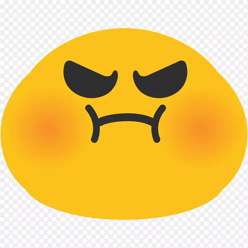 表情愤怒脸android表情短信-表情符号