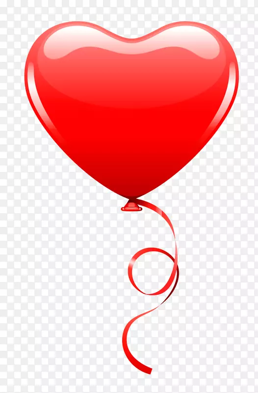 热气球心脏夹艺术气球
