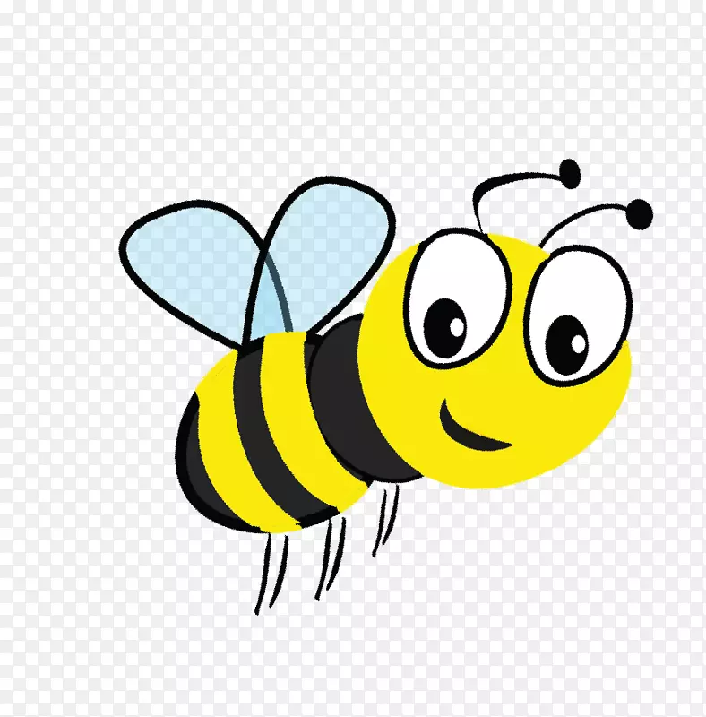 蜜蜂大黄蜂剪贴画-蜜蜂