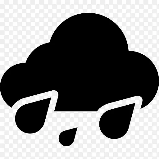 电脑图标标志雨