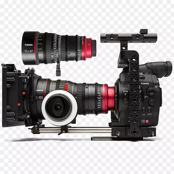 数码单反佳能透镜安装相机镜头佳能c 300-照相机镜头