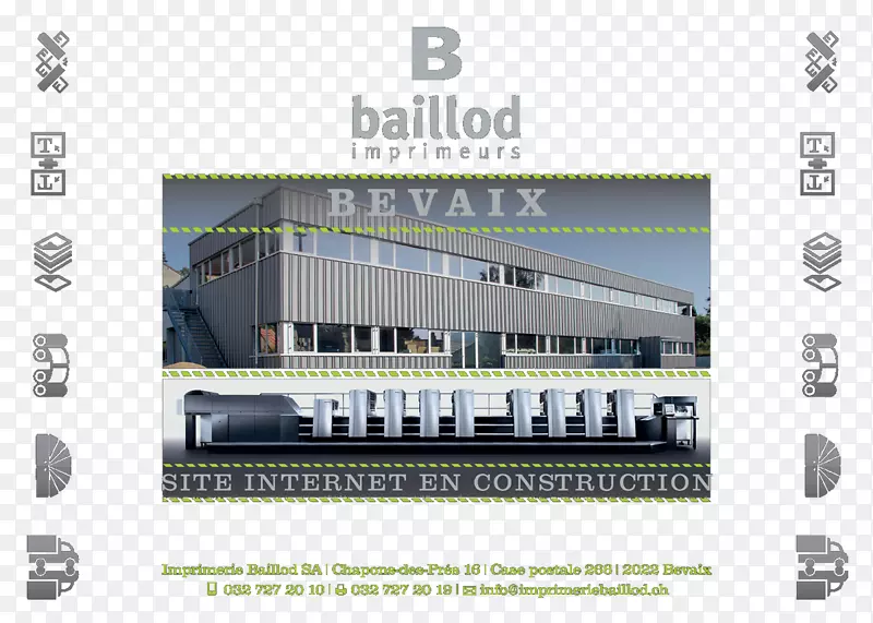 批准。工程文本Bevaix-Imprimerie