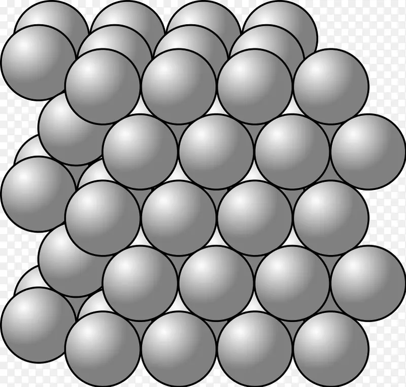 宏观尺度固体原子微观尺度物质-六角形