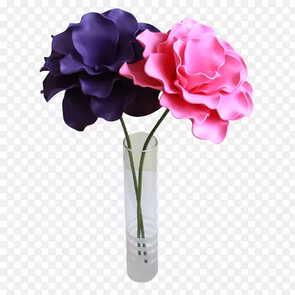 花园玫瑰，卷心菜，花卉设计，切花花瓶