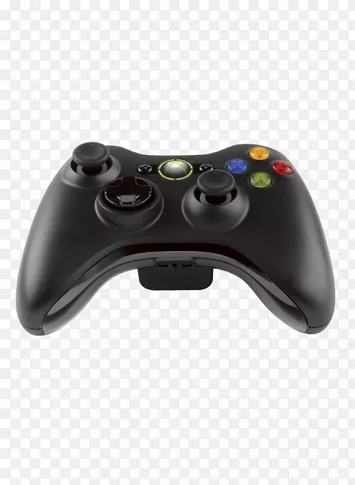 Xbox 360控制器Xbox 1控制器黑色游戏控制器-微软