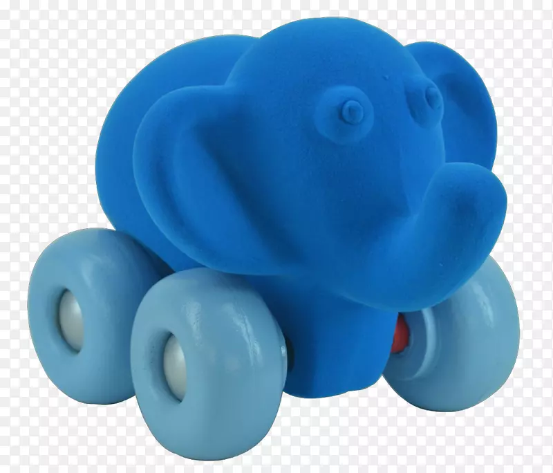狗玩具大象蓝毛绒玩具和可爱玩具