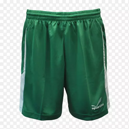 泳裤，百慕大短裤，绿色运动裤