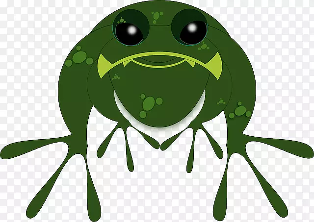食用青蛙剪贴画-青蛙