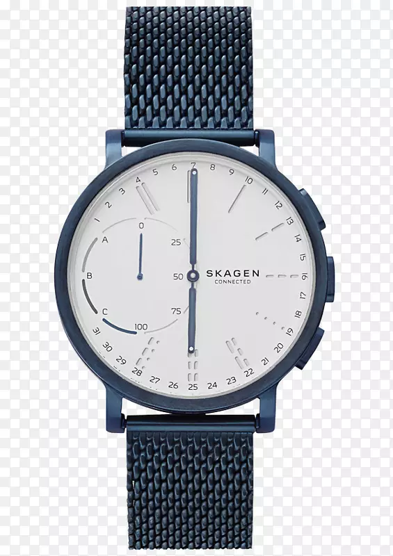 斯肯黑根连接丹麦斯肯智能手表服装手表
