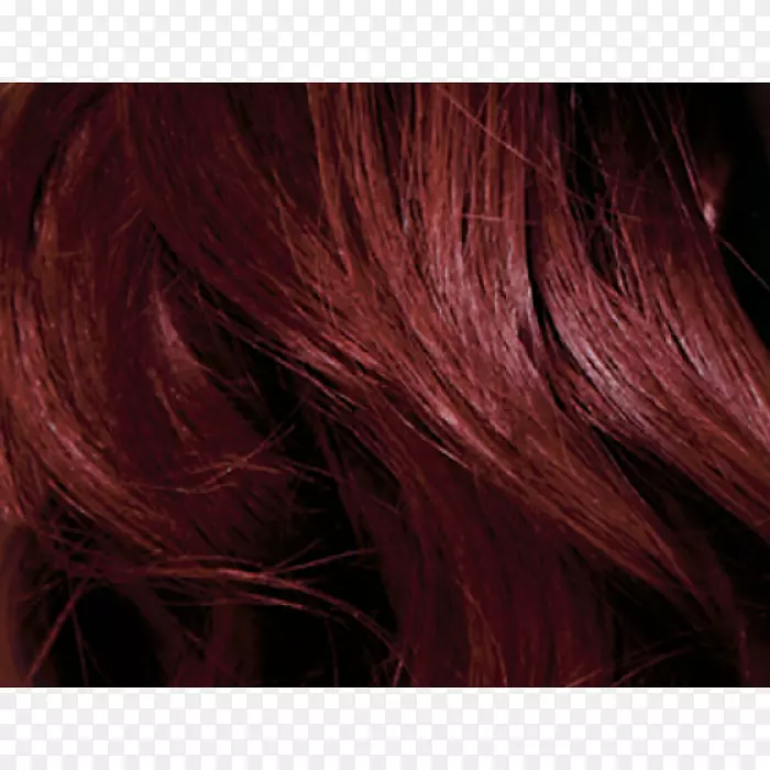 红发染棕色头发