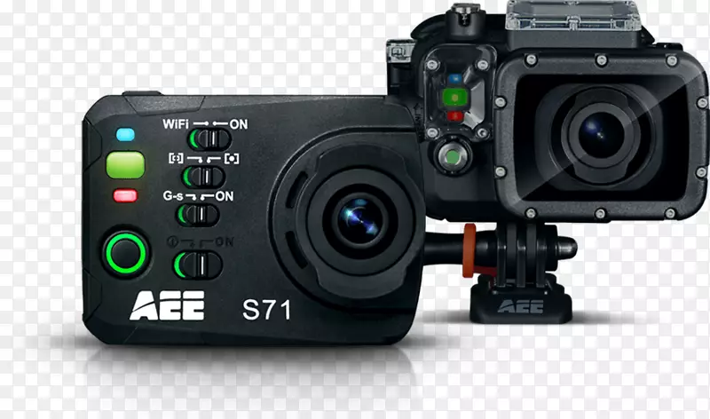数码单反摄像机动作摄像机AEE MagiCAM S71-相机拍摄