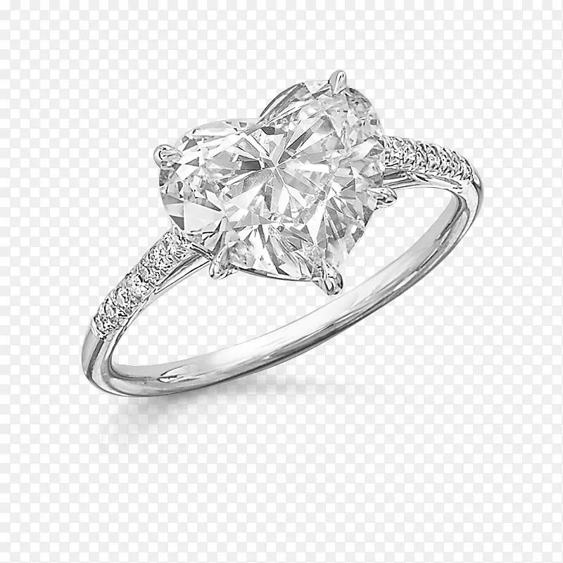 订婚戒指结婚戒指钻石切割戒指