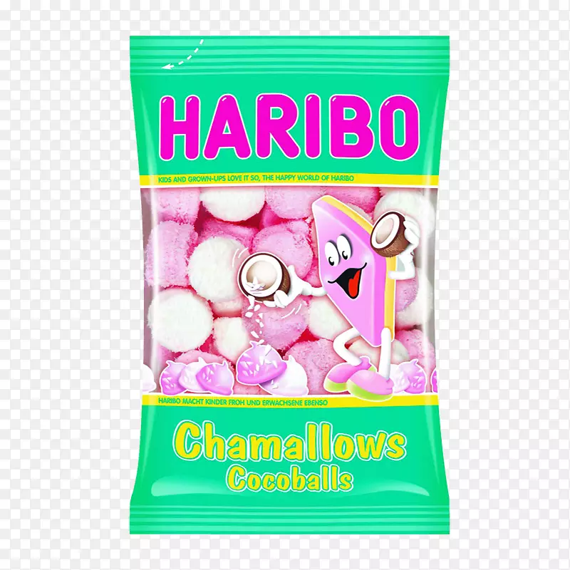 Gummi糖果软糖熊Haribo棉花糖