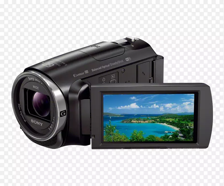 索尼手持摄像头hdr-cx 675摄像机1080 p摄像机-索尼