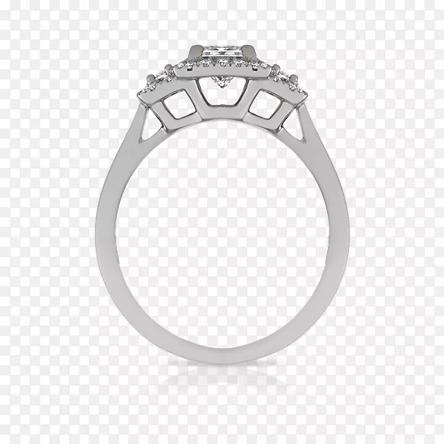 订婚戒指钻石珠宝金戒指