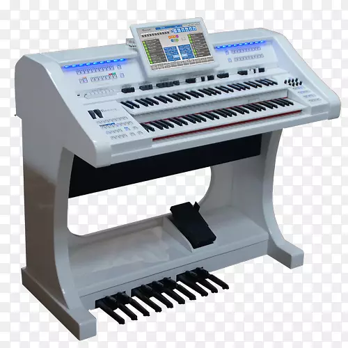 数字钢琴，电动钢琴，电子键盘，音乐键盘手，钢琴.乐器