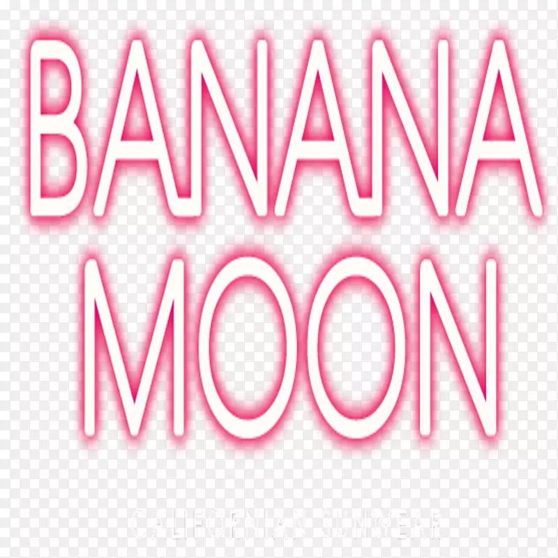 奥德赛香蕉月亮标志游泳衣品牌-霓虹灯玫瑰