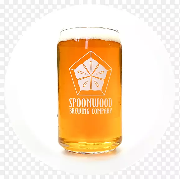 啤酒橙饮料品脱玻璃匙木酿造公司皇家品脱啤酒