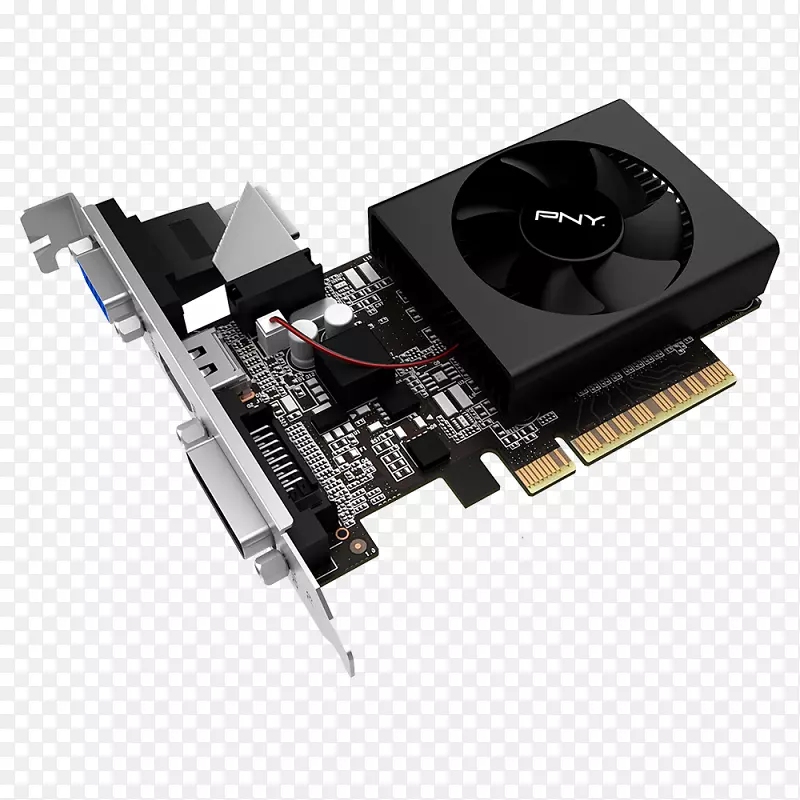 显卡和视频适配器NVIDIA GeForce GT 710 GDDR 5 SDRAM PCI Express-NVIDIA