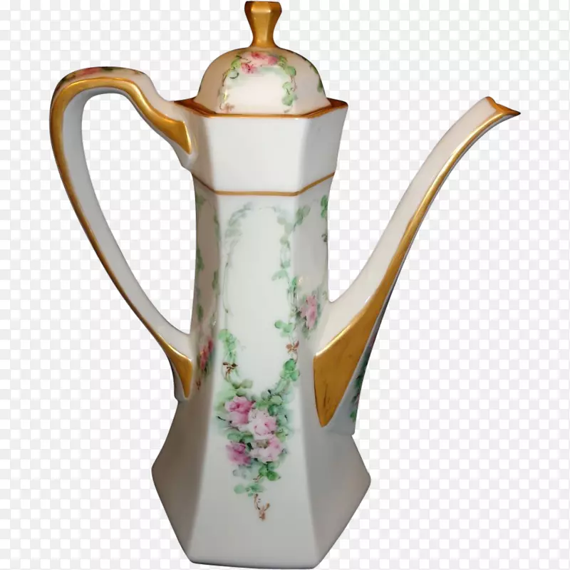 壶贝力克陶器瓷茶壶杯