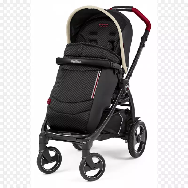 菲亚特500“托波利诺”牌佩利戈婴儿运输婴儿和蹒跚学步的汽车座椅-菲亚特