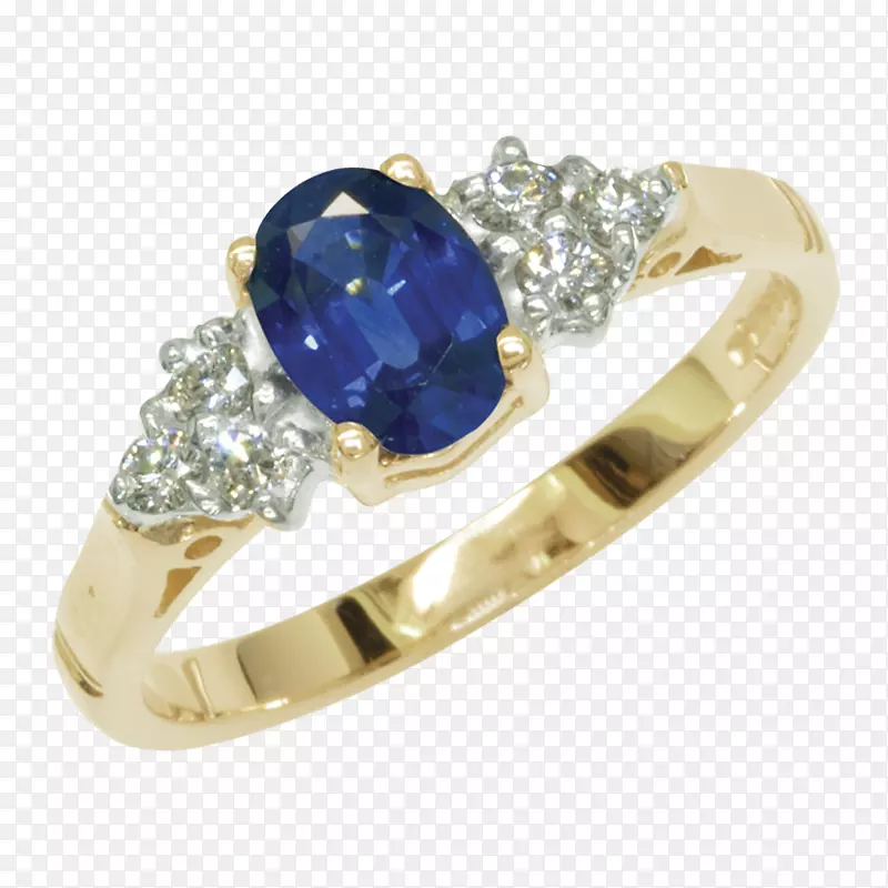蓝宝石戒指珠宝诞生宝石蓝宝石