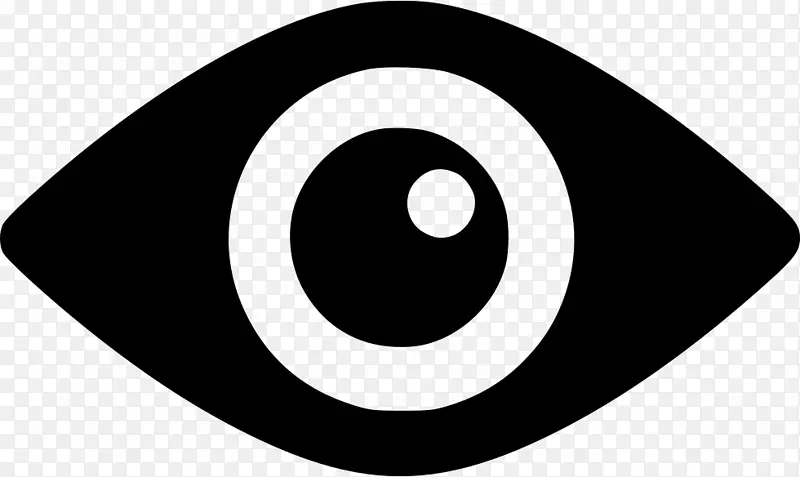 眼睛符号计算机图标形状视觉感知.眼睛