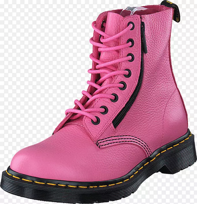 靴子粉红鞋皮鞋-马滕斯博士
