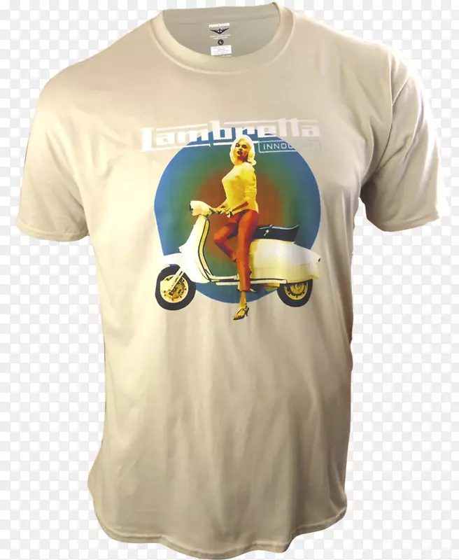 T-恤，Lambretta袖外装-t恤