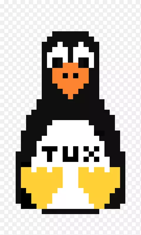 企鹅tux unix和linux:视觉快速启动指南像素艺术-企鹅PNG图片素材下载_图片编号4527829-PNG素材网