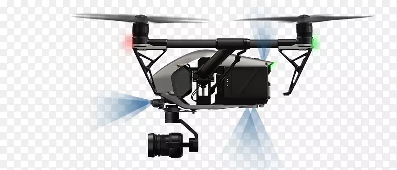 直升机无人驾驶飞行器DJI激发2架四翼直升机摄像机-直升机