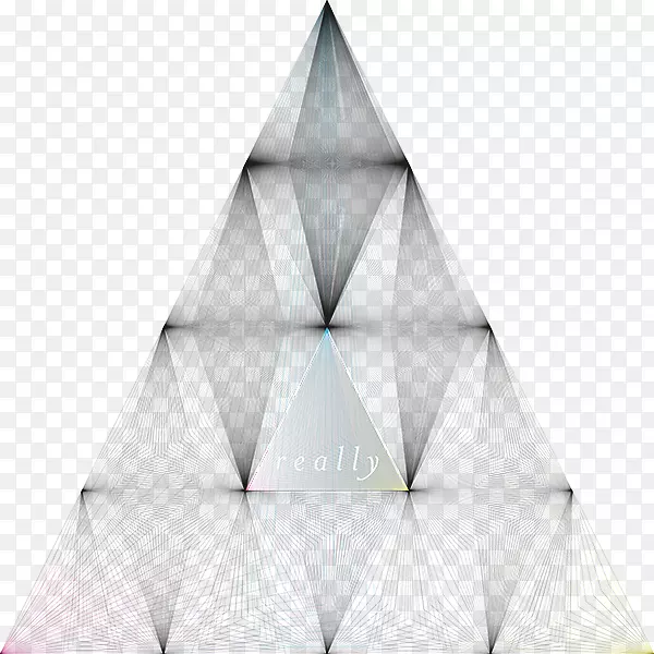 三角形对称图案-三角形