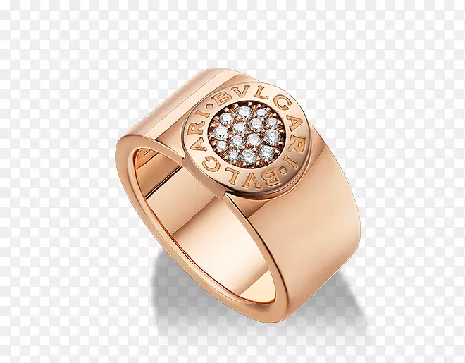 宝格丽订婚戒指珠宝金戒指