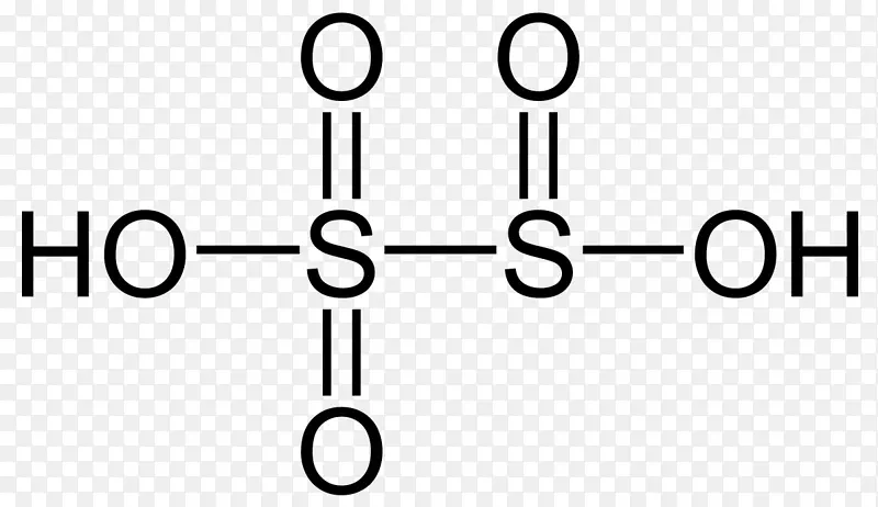 二硫酸过氧单硫酸焦磷酸结构-盐