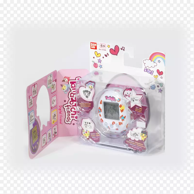 女孩玩具和游戏Tamagotchi Bandai的朋友-化妆品包