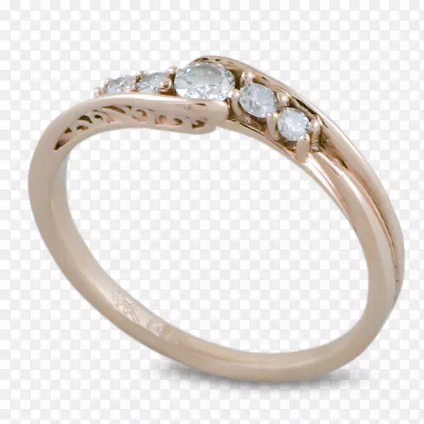 结婚戒指钻石金饰戒指