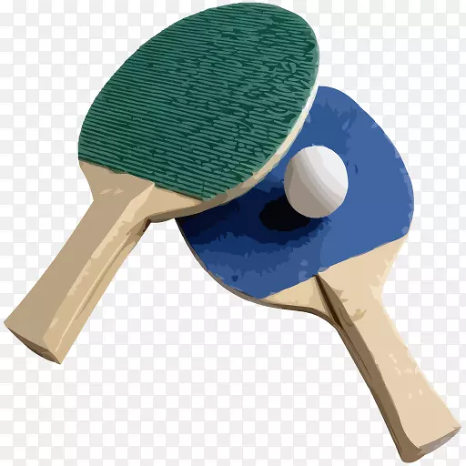 乒乓球及成套剪贴画-乒乓球