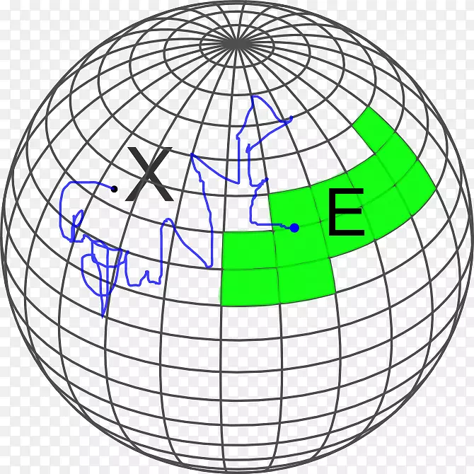 全球子午线框架模型剪贴画地球仪