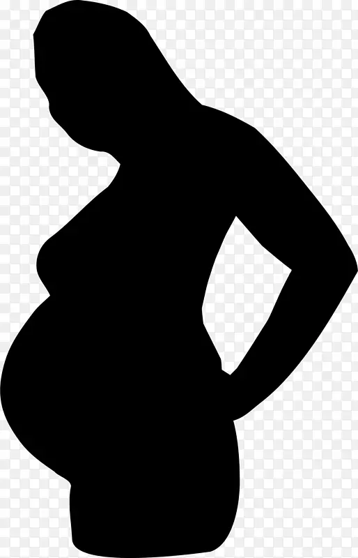 妊娠胎儿酒精综合征母亲剪贴术-怀孕