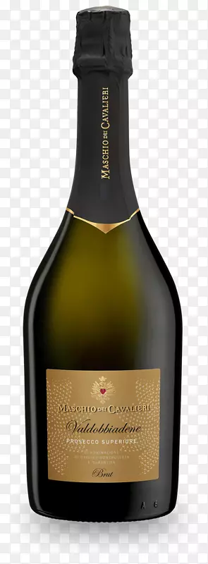 香槟酒瓦尔多比亚丁·普罗斯科葡萄酒Colbertaldo-香槟