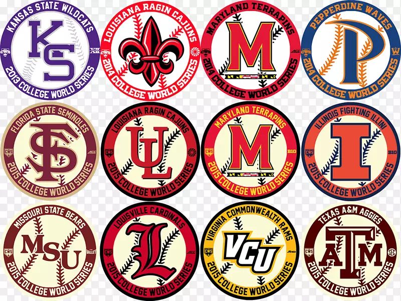 弗罗里达州立大学弗吉尼亚联邦大学标志字体-迈阿密飓风棒球