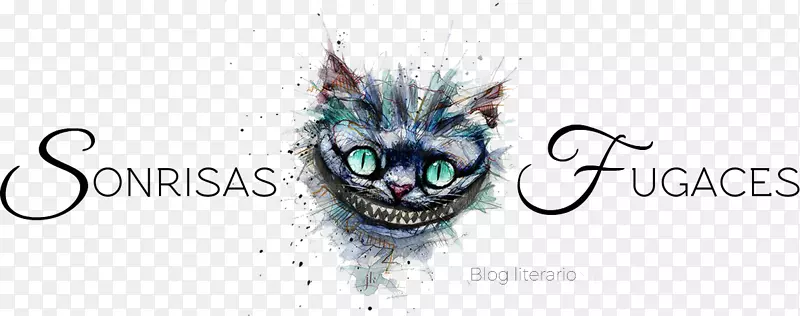 柴郡猫纹身素描-艾丽西娅·艾尔帕斯·德拉斯马拉维利亚斯